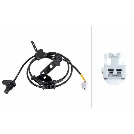 Hella ABS Wheel Speed Sensor Rear 6PU 358 252-091