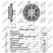 NRF Radiator Fan Clutch 49519
