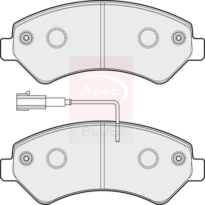 Apec Blue PD3355 Brake Pad Set, disc brake