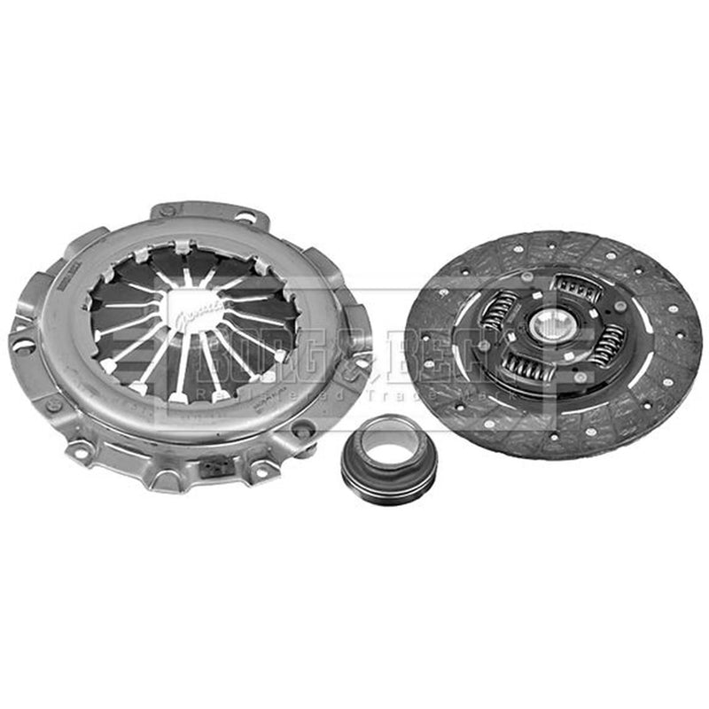 Borg & Beck Clutch Kit Set 3pc 220mm HK2071