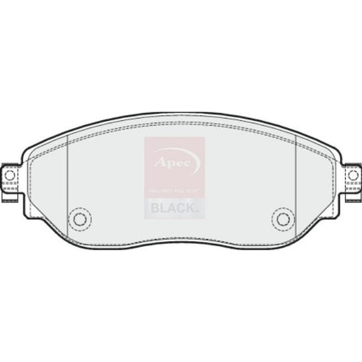 Apec Front Brake Pad Set PAD2047B