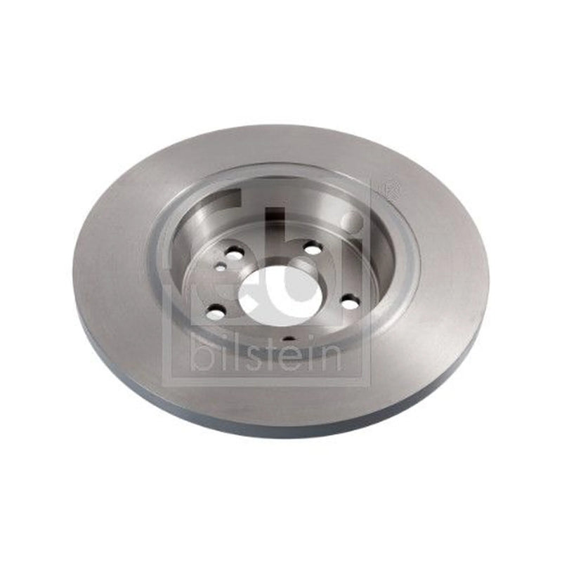Febi 2 x Solid Rear Brake Discs 107513-x2