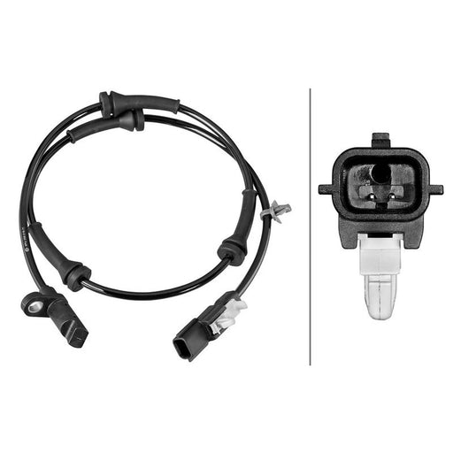 Hella ABS Wheel Speed Sensor Rear 6PU 358 218-751