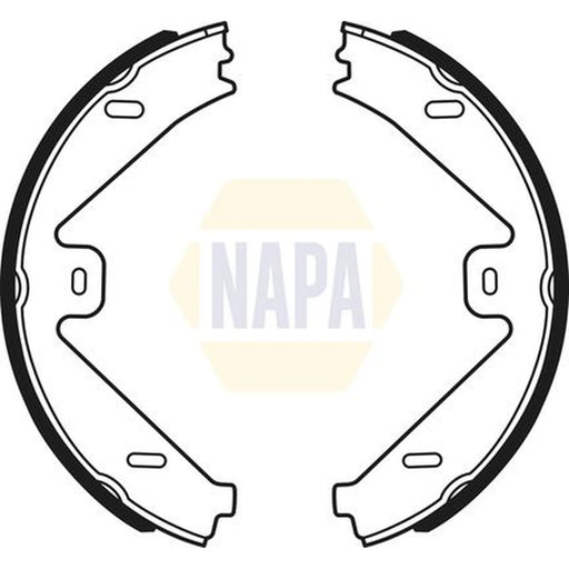 NAPA Parking Brake Shoe Set NBS5035