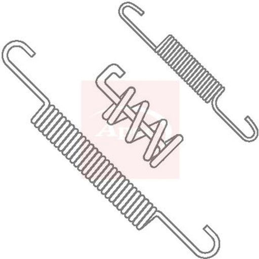 Apec Parking Brake Shoe Accessory Kit Rear KIT2013