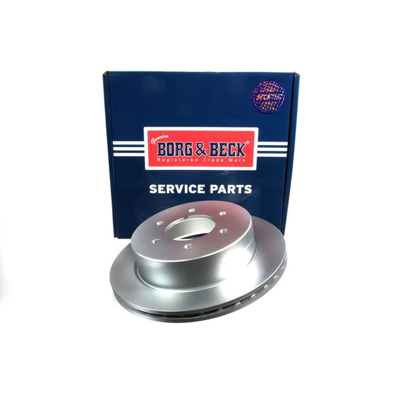 Borg & Beck 2 x Vented Rear Brake Discs BBD6326S-x2
