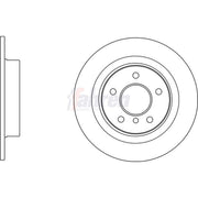 Fahren 2 x Solid Brake Discs fits Mini Mini 2013-2020