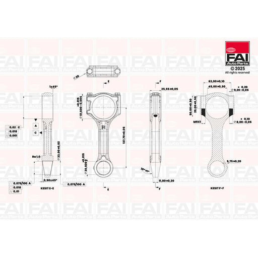 FAI Connecting Rod ID CR028