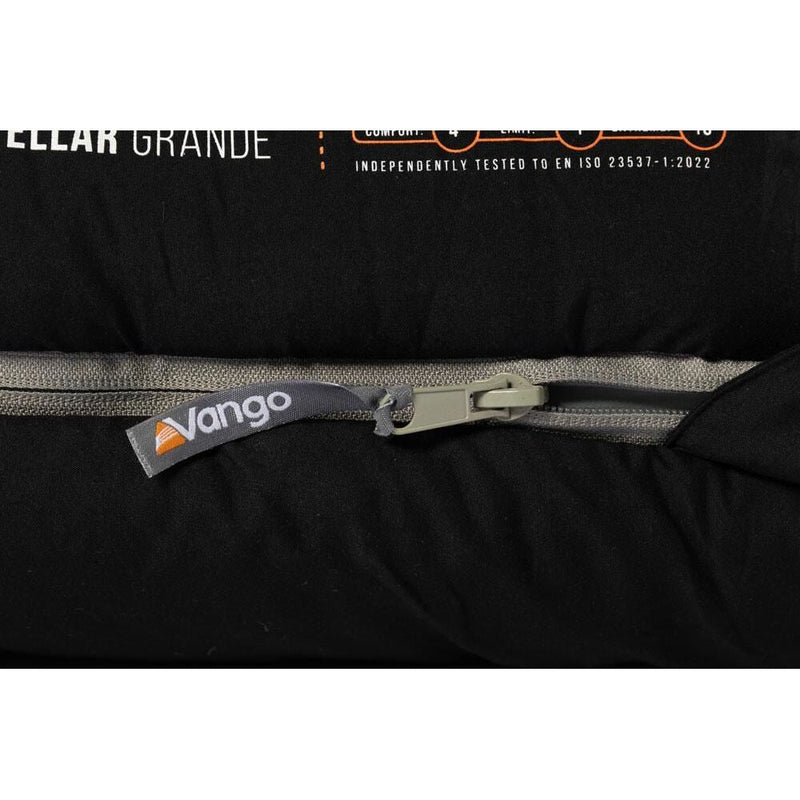 Vango Stellar Grande Sleeping Bag Black - Vango - Van Life Living