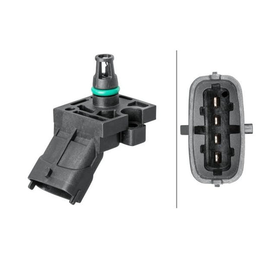 Hella Turbo Boost Pressure Sensor Lower 6PP 013 112-041