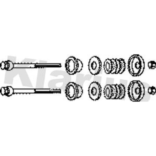 Klarius Fitting Kit For Exhaust PGK1AC 179811 PGK1AC
