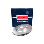 Borg & Beck 2 x Vented Front Brake Discs BBD6332S-x2