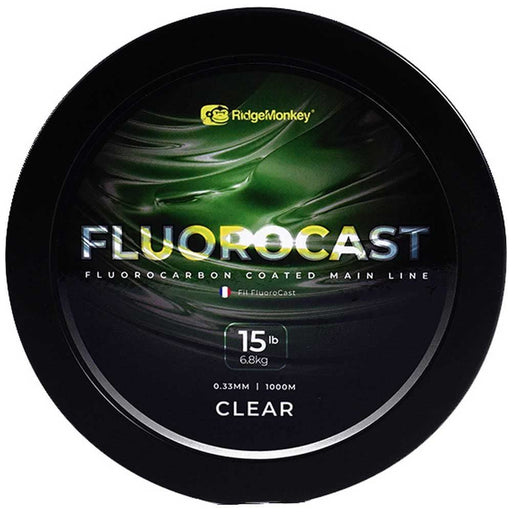 RidgeMonkey FluoroCast Fluoro Coated Mainline 0.37mm/18lb - RidgeMonkey - Van Life Living