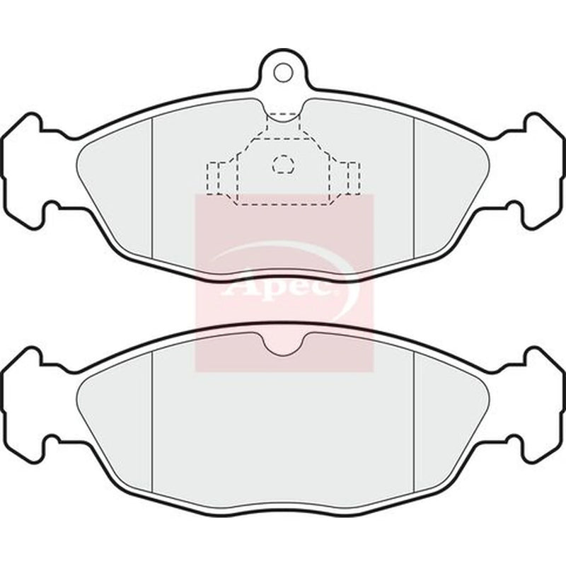 Apec Front Brake Pad Set PAD730