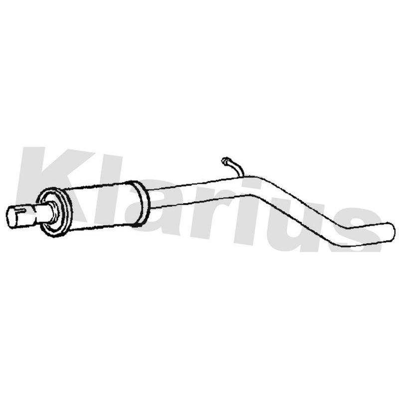 Klarius Box With Centre Pipe Front VW1008X