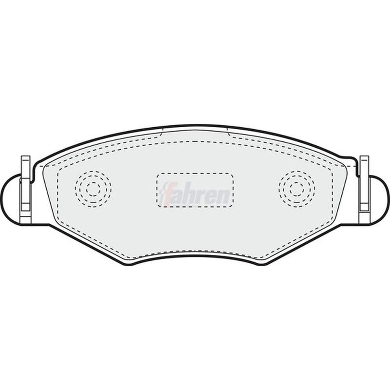 Fahren Front Brake Pad Set FBP3033