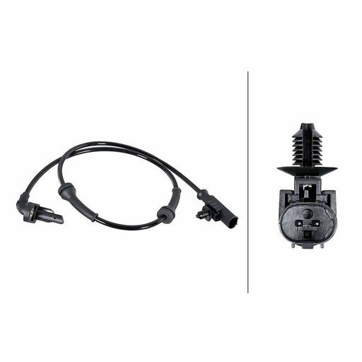 Hella ABS Wheel Speed Sensor Rear Left 6PU 358 252-051