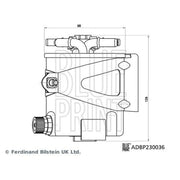 Blue Print Fuel Filter Element ADBP230036