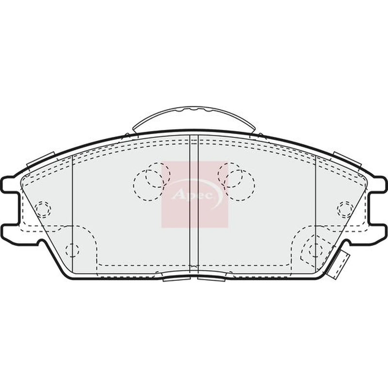 Apec Front Brake Pad Set PAD1310