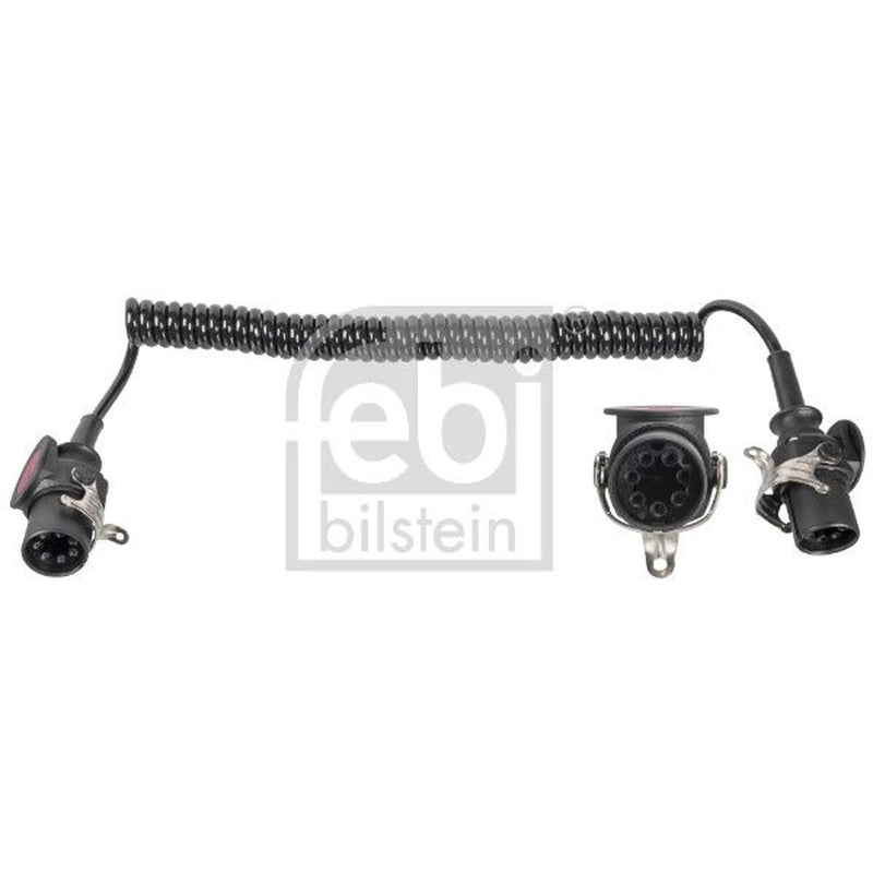 Febi Coiled Cable 7 Connectors 24V PU (Polyurethane) 171792