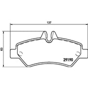 Mintex Lcv Van Kits solid 298mm MVK0030