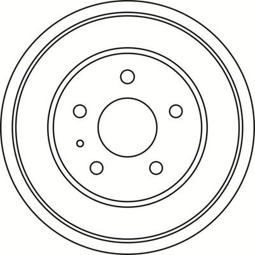 Abtex Brake Drum Assembly Rear BDM270