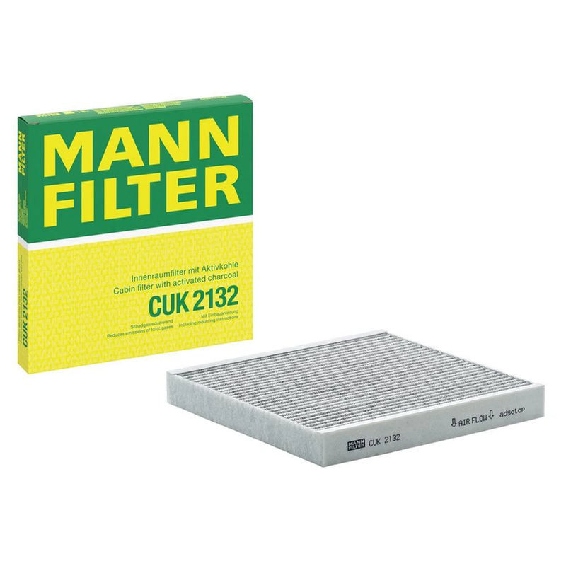 MANN-FILTER Cabin Air Filter (Pollen Filter) Driver's Side Int CUK 2132