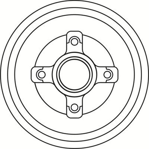 Abtex Brake Drum Assembly Rear BDM909