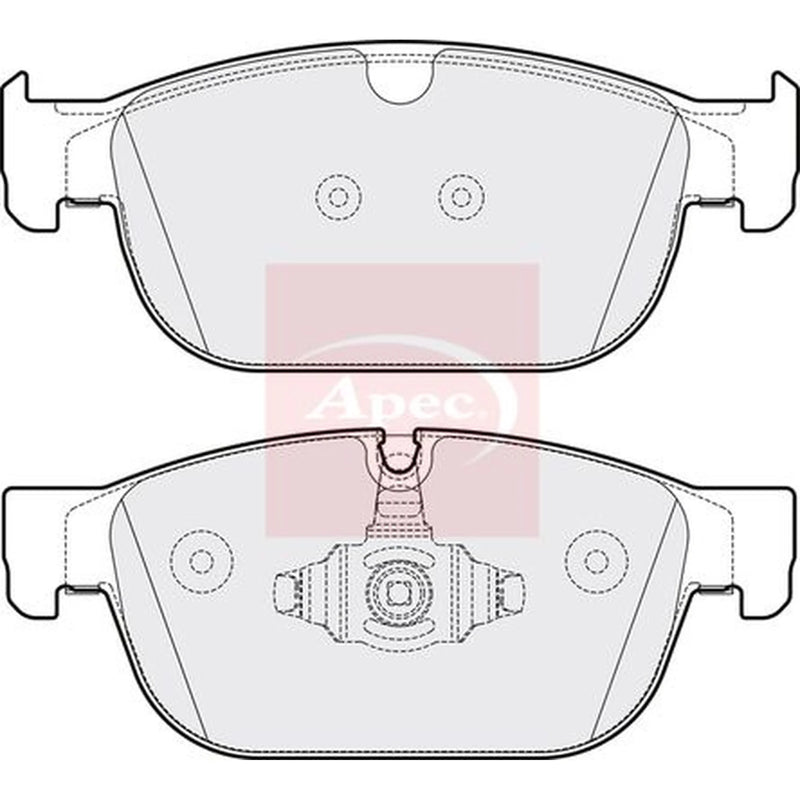 Apec Front Brake Pad Set PAD2130