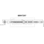Borg & Beck Brake Hydraulic Hose Line Front Right BBH7297