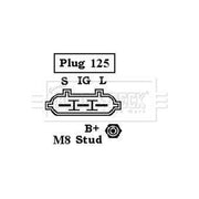 Borg & Beck Car Alternator 12V BBA2398