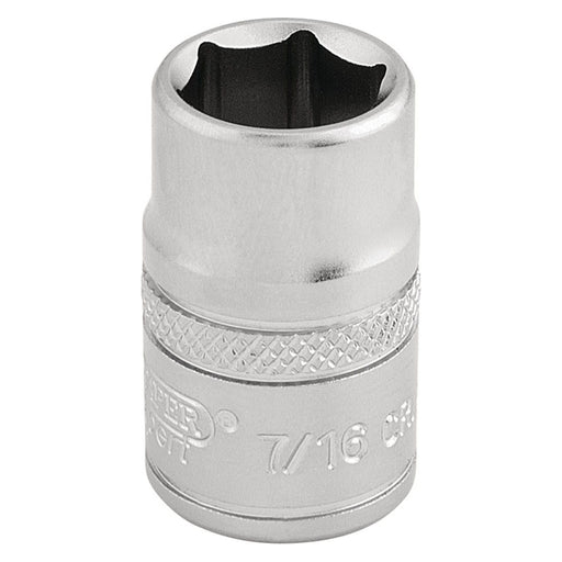 Draper 6 Point Imperial Socket, 3/8" Sq. Dr., 7/16" 16551 Draper  - Town Parts