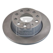 Febi 2 x Solid Rear Brake Discs 107516-x2
