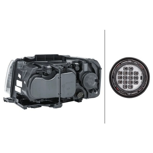Hella Headlight Headlamp PY21W Right 1LJ 354 813-021