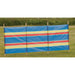 4 Pole Multicoloured Polythene Windbreak 1440 - Quest - Van Life Living