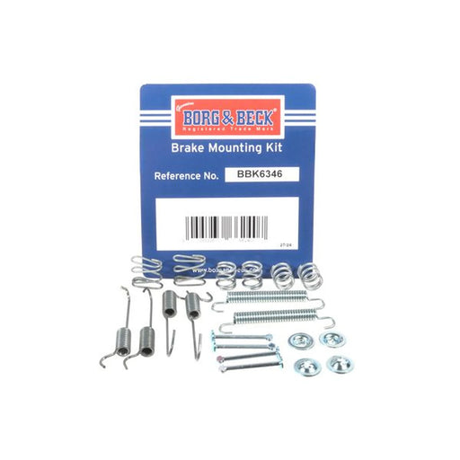 Borg & Beck Parking Brake Shoe Accessory Kit Rear BBK6346