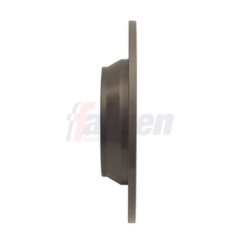 Fahren 2 x Solid Brake Discs fits Land Rover Freelander 2 2006-2014 2.0 2.2