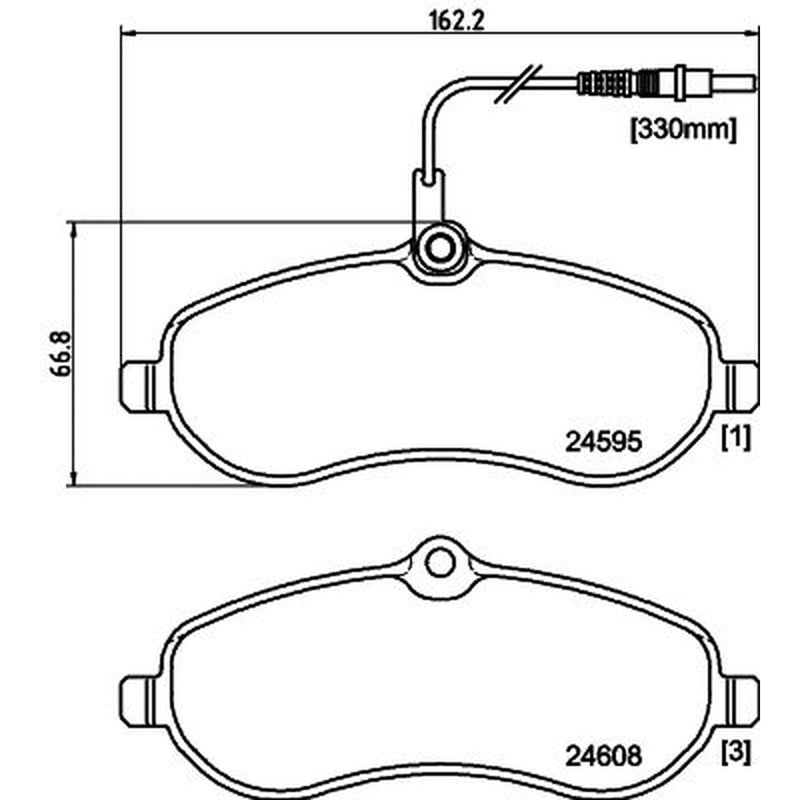 Mintex Lcv Van Kits internally vented MVK0045