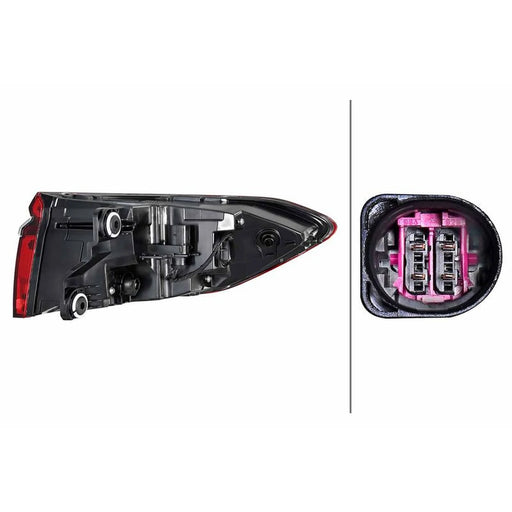Hella Tail Light / Lamp LED Right 2SD 013 094-621
