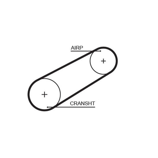 Gates Timing Belt Cambelt 70 Teeth 5095