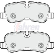 Fahren Rear Brake Pad Set FBP3265