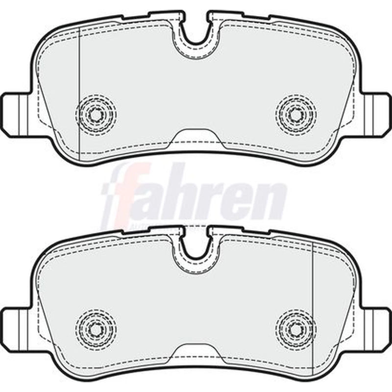Fahren Rear Brake Pad Set FBP3265