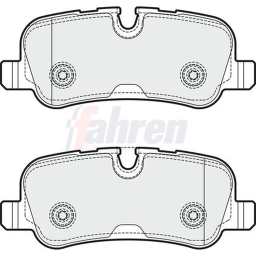 Fahren Rear Brake Pad Set fits Land Rover Discovery IV 2010-2018 3.0