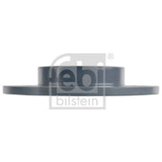 Febi 2 x Solid Rear Brake Discs 107724-x2