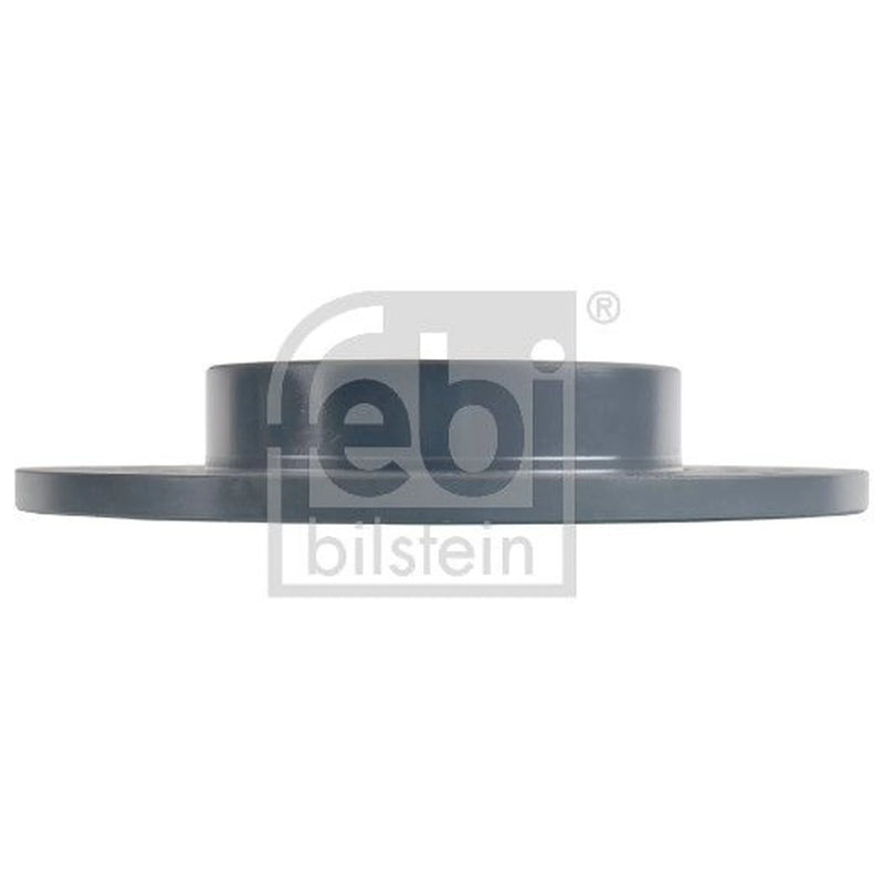 Febi 2 x Solid Rear Brake Discs 107724-x2