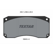 Textar Front Brake Pad Set 2904303