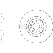 Fahren Front & Rear Brake Discs & Pads fits Alfa Romeo Giulietta 2010-2020