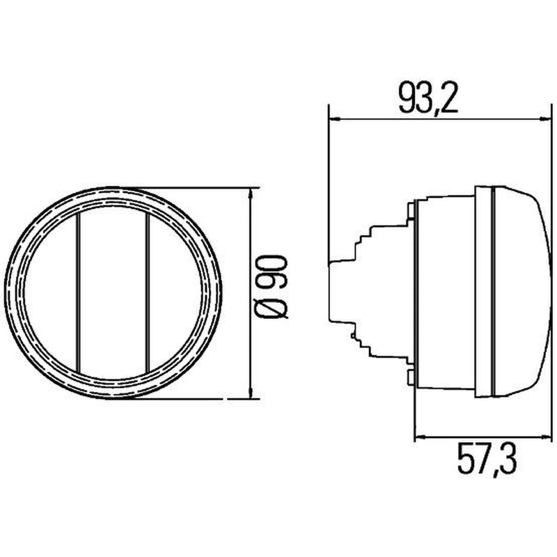 Hella Direction Indicator Light Front 2BE 010 102-001