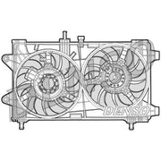 Denso Engine Cooling Fan DER09036