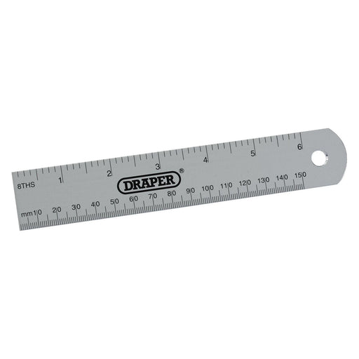 Draper Aluminium Rule, 152mm/6" 52396 Draper  - Town Parts